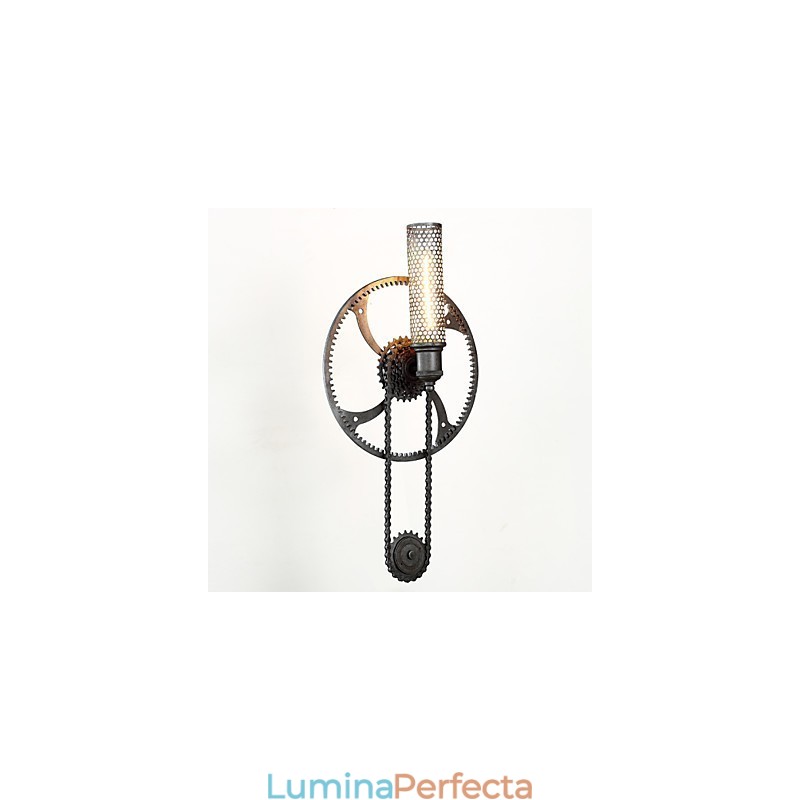 Aplic de perete Grand Mercure Mount Loft Steampunk Nordic American Warehouse Aplic de perete retro industrial Gear