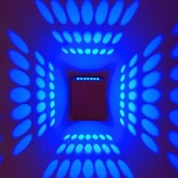 Aplice de perete cu montare încasată, metal modern contemporan
