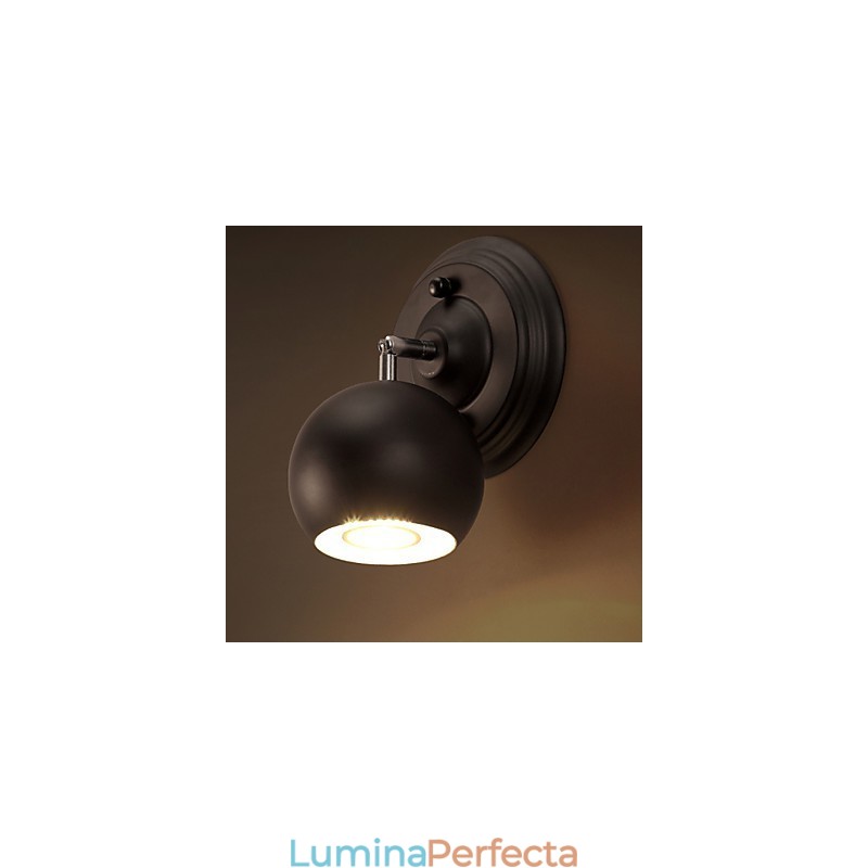 Lampă de perete creativă din fier forjat Loft care restaurează luminile antice