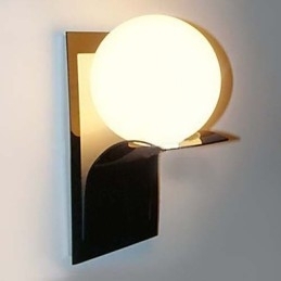 Aplică Baie Modern Globe Metal Glass Galvanizare