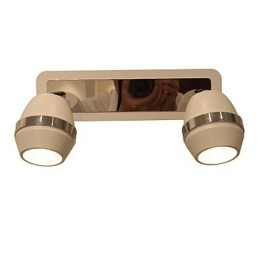 Applique Moderne Sferice Cromate Lumini De Baie Cu 2 Lumini