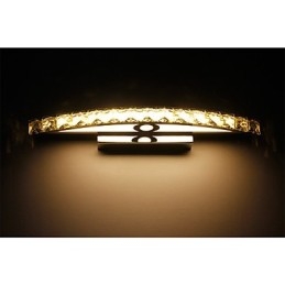 Iluminat pentru baie de perete de cristal contemporan de 18W