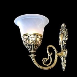 Aplice Bronz Lumini Sticla Moire European Retro Classic 220V