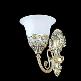 Aplice Bronz Lumini Sticla Moire European Retro Classic 220V