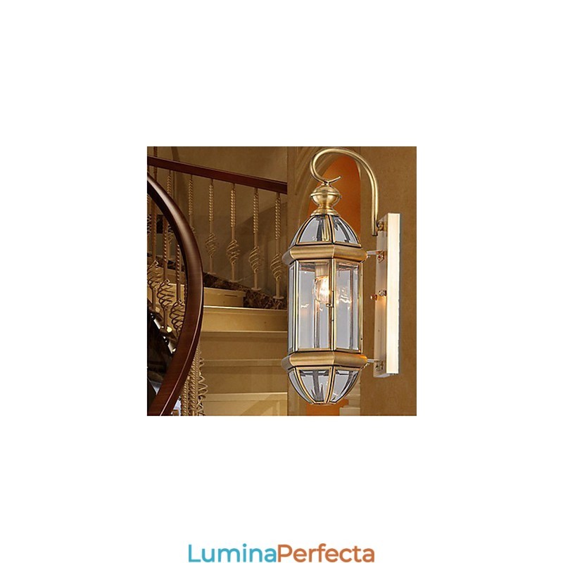 Lampă de exterior Lampă de grădină Lampă de exterior Lampă plină de cupru