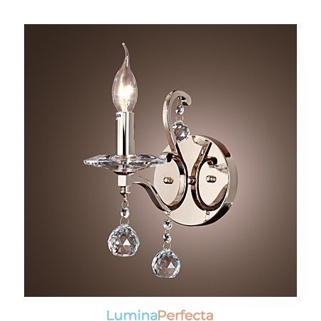 Lumanare Cristal Applique Modern Contemporan Metal Lumanare Cristal Applique Modern Contemporan Metal