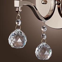Lumanare Cristal Applique Modern Contemporan Metal