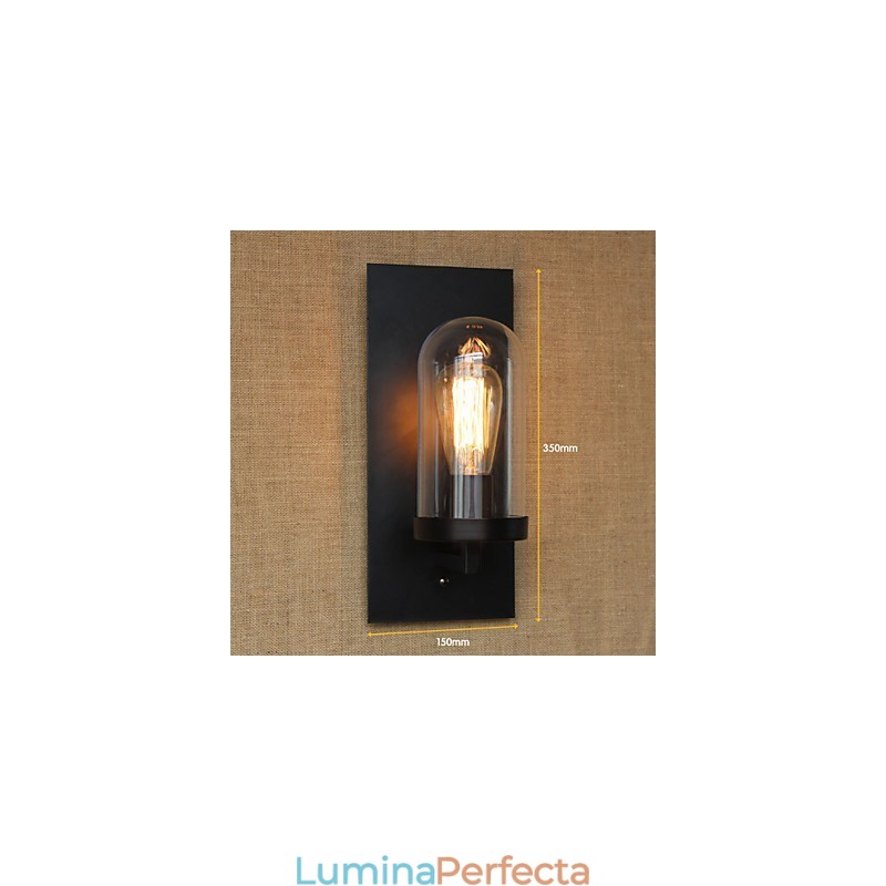 Sufragerie în stil rustic american Cu culoar pastoral Depozit Industria Noptieră Aplice decorativă de perete