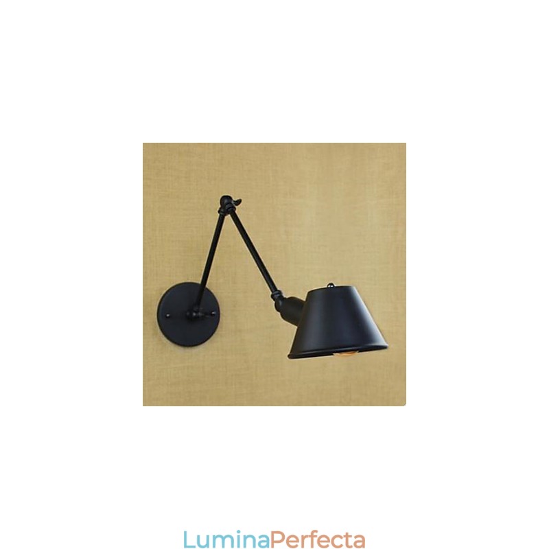 Lampă de perete decorată cu braț lung contractat