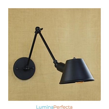 Lampă de perete decorată cu braț lung contractat Lampă de perete decorată cu braț lung contractat