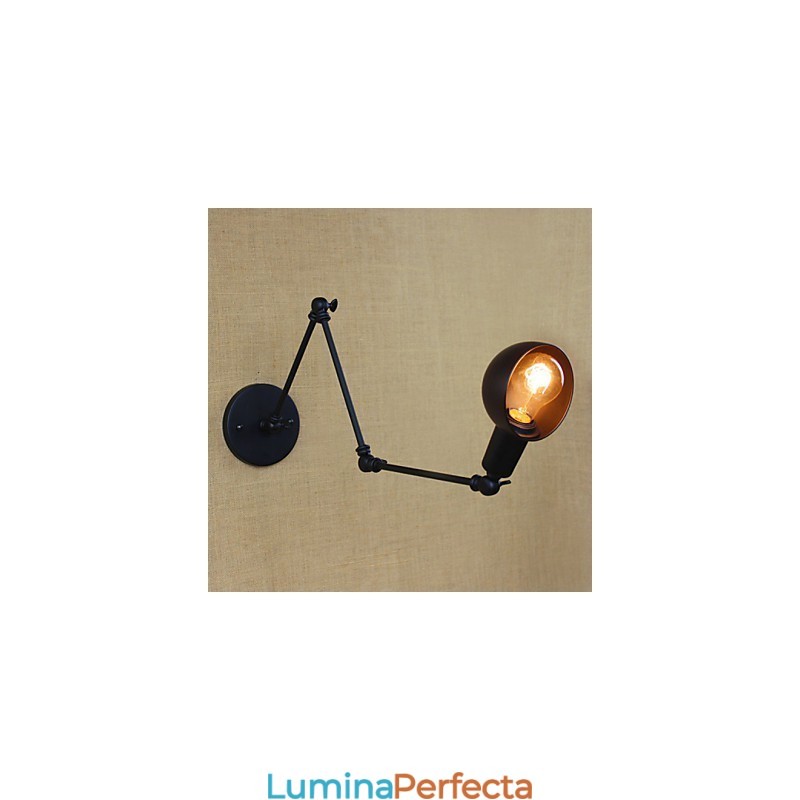 Personalitate cu braț lung, bară unghiulară reglabilă, trei lămpi retro pentru sufragerie, iluminat, aplic decorativ de perete