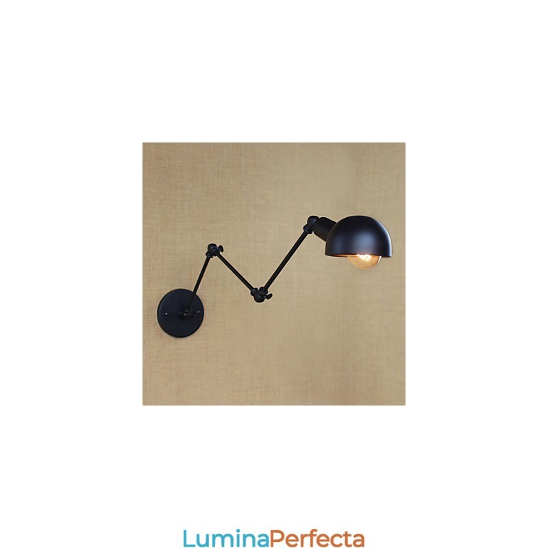 Personalitate cu braț lung, bară unghiulară reglabilă, trei lămpi retro pentru sufragerie, iluminat, aplic decorativ de perete
