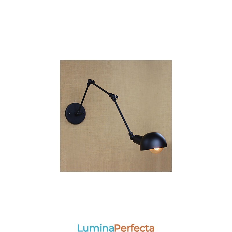Personalitate cu braț lung, bară unghiulară reglabilă, trei lămpi retro pentru sufragerie, iluminat, aplic decorativ de perete