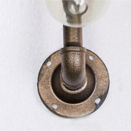 American Village Loft Industrial în stil Edison Lampă de perete vintage Lampă retro cu conductă de apă Aplic de perete