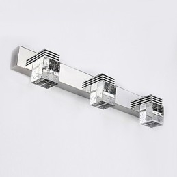 Aplice de perete Iluminat pentru baie Spalatoare de perete Cristal Mini stil Modern Contemporan Metal