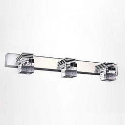 Aplice de perete Iluminat pentru baie Spalatoare de perete Cristal Mini stil Modern Contemporan Metal