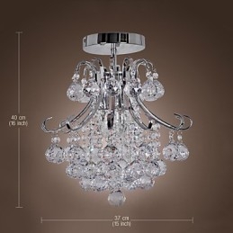 Candelabru din metal galvanizat în stil mini, modern și contemporan, cu montare încastrabilă