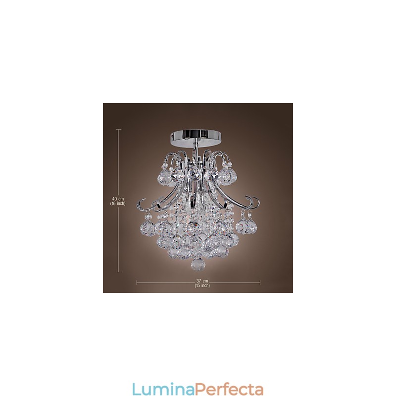 Candelabru din metal galvanizat în stil mini, modern și contemporan, cu montare încastrabilă