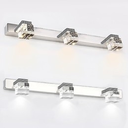 Aplice de perete Iluminat pentru baie Spalatoare de perete Cristal Mini stil Modern Contemporan Metal