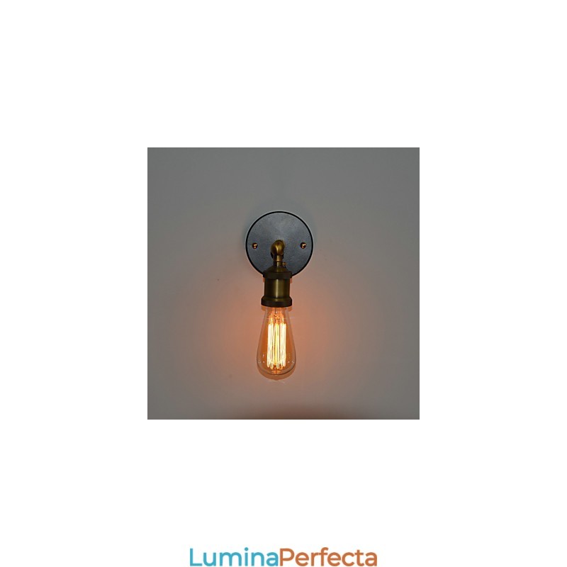 Applique de perete în stil mini tradițional clasic din metal