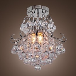 Candelabru din metal galvanizat în stil mini, modern și contemporan, cu montare încastrabilă