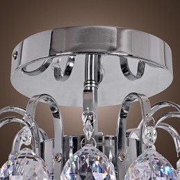 Candelabru din metal galvanizat în stil mini, modern și contemporan, cu montare încastrabilă