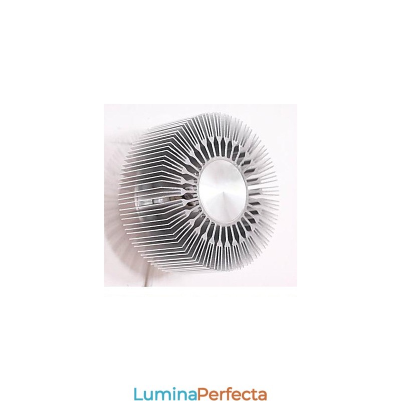 Lampă de perete cu proiecție din aluminiu tip floarea soarelui