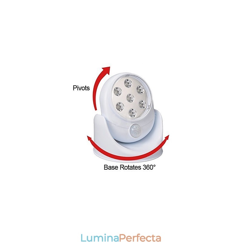 Lumină fără fir activată prin mișcare Angel Senzor activat prin mișcare Stick Up