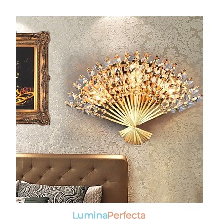 Ziua Îndrăgostiților Evantai Decorație Perete Cadouri Lampă De Perete Contemporană Și Contractată De Cristal Ziua Îndrăgostiților Evantai Decorație Perete Cadouri Lampă De Perete Contemporană Și Contractată De Cristal