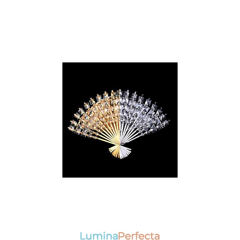 Ziua Îndrăgostiților Evantai Decorație Perete Cadouri Lampă De Perete Contemporană Și Contractată De Cristal