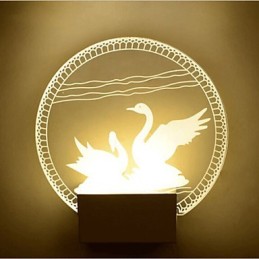 Acrilic Lampă PVC Lampă Modern Contemporan Metal