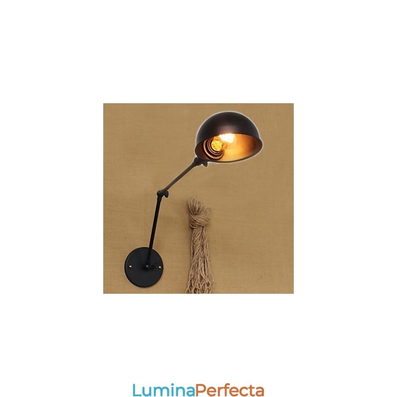 Stil industrial Retro dublu braț lung o personalitate simplă Ills Noptieră Applic decorativ de perete