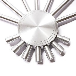 Lampă de perete modernă cu design de împrăștiere a luminii în 7 direcții de lumină în formă de evantai