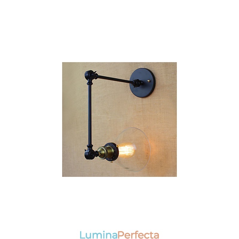 Sat Mediteranean Retro Pastoral Sticla Decorativa Aplice Magazin de Imbracaminte Restaurant Cafea