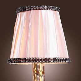 Lumină elegantă de perete din cristal în roz