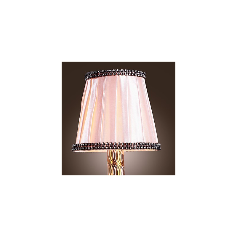Lumină elegantă de perete din cristal în roz