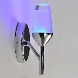 Aplice de perete Lampă modernă contemporană din metal cu sticlă de vin