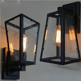 Industria eoliană Aisle Quality Retro Lampă de perete Perete Lron Lumină Cu