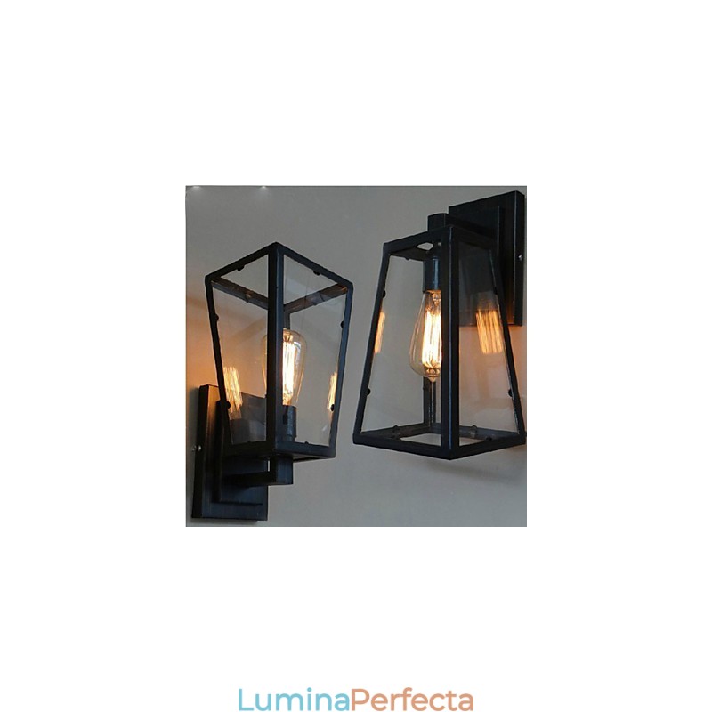 Industria eoliană Aisle Quality Retro Lampă de perete Perete Lron Lumină Cu