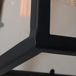 Industria eoliană Aisle Quality Retro Lampă de perete Perete Lron Lumină Cu