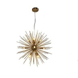 Retro Imitație Cupru Creative line 12 Candelabru