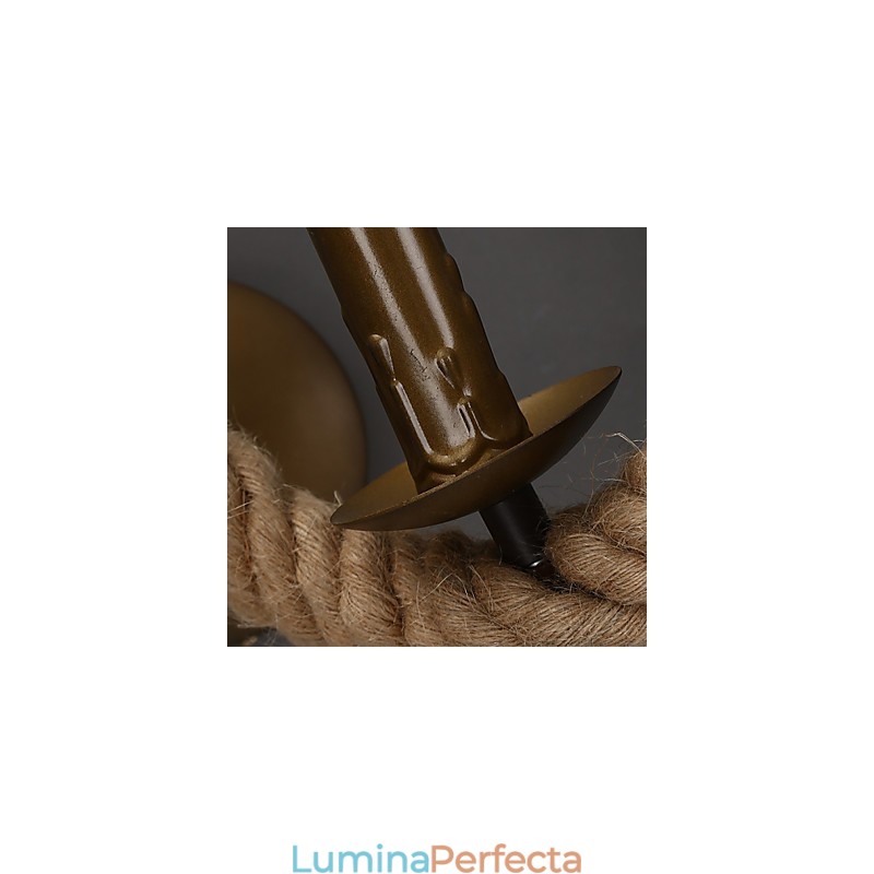 Aplice de perete pentru dormitor clasic retro, fier european, hol pentru balcon, aplice de perete pentru living