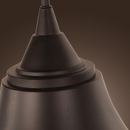 Aplică artistică de perete cu abajur din metal retro și suport