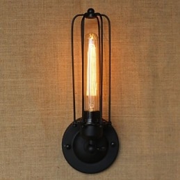 Retro minimalist industrial noptiera culoar scari balcon decorativ perete aplice