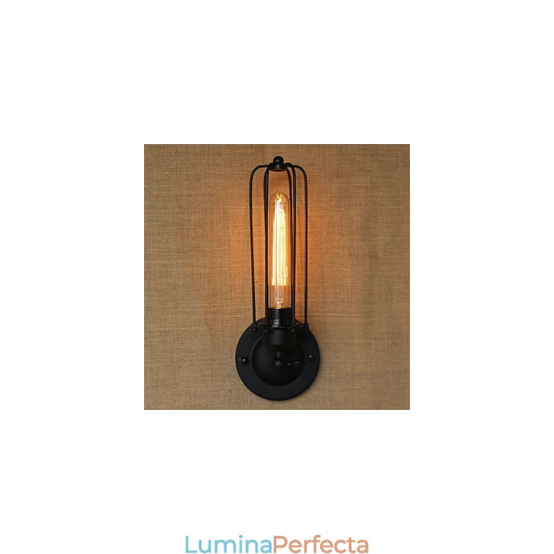 Retro minimalist industrial noptiera culoar scari balcon decorativ perete aplice