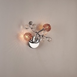 Applique Cristal Mini Stil Modern Contemporan Metal