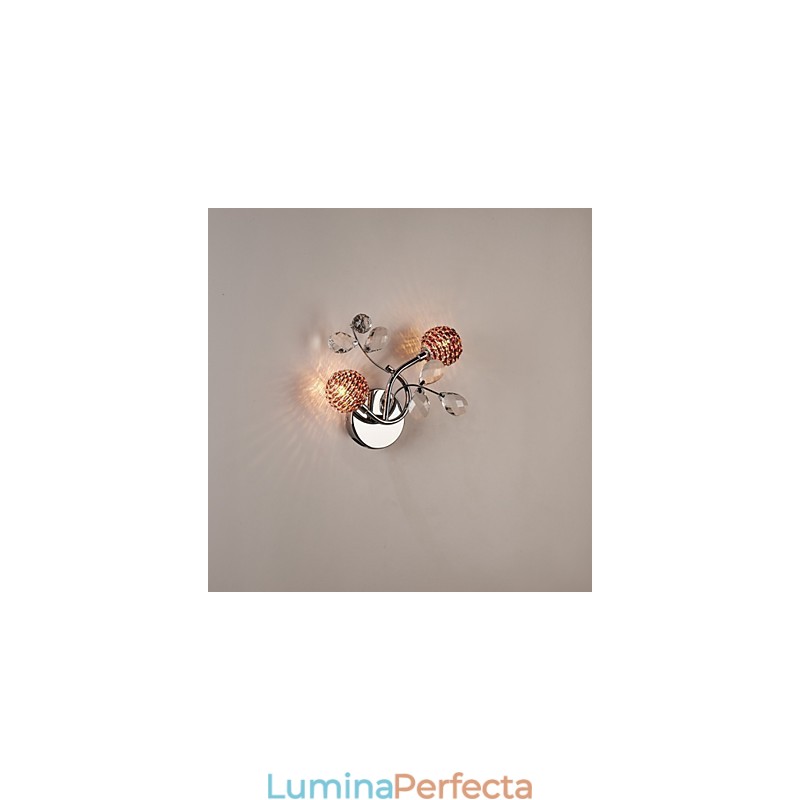 Applique Cristal Mini Stil Modern Contemporan Metal