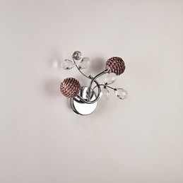 Applique Cristal Mini Stil Modern Contemporan Metal