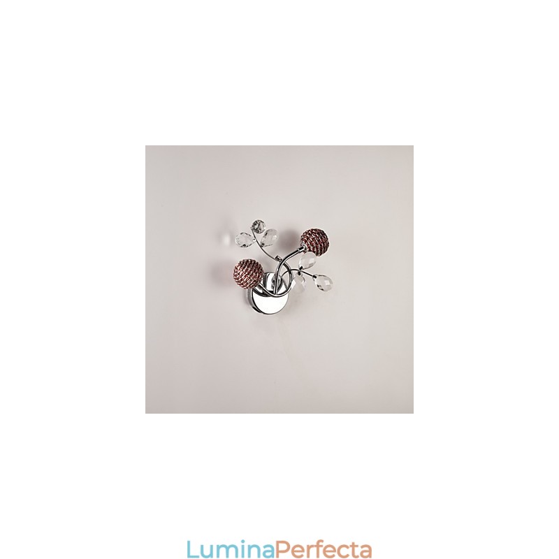 Applique Cristal Mini Stil Modern Contemporan Metal