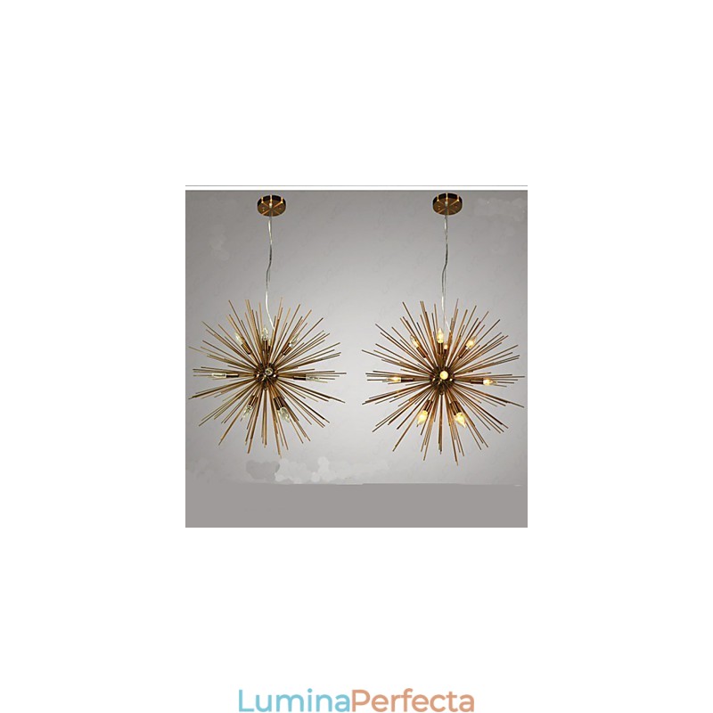 Retro Imitație Cupru Creative line 12 Candelabru